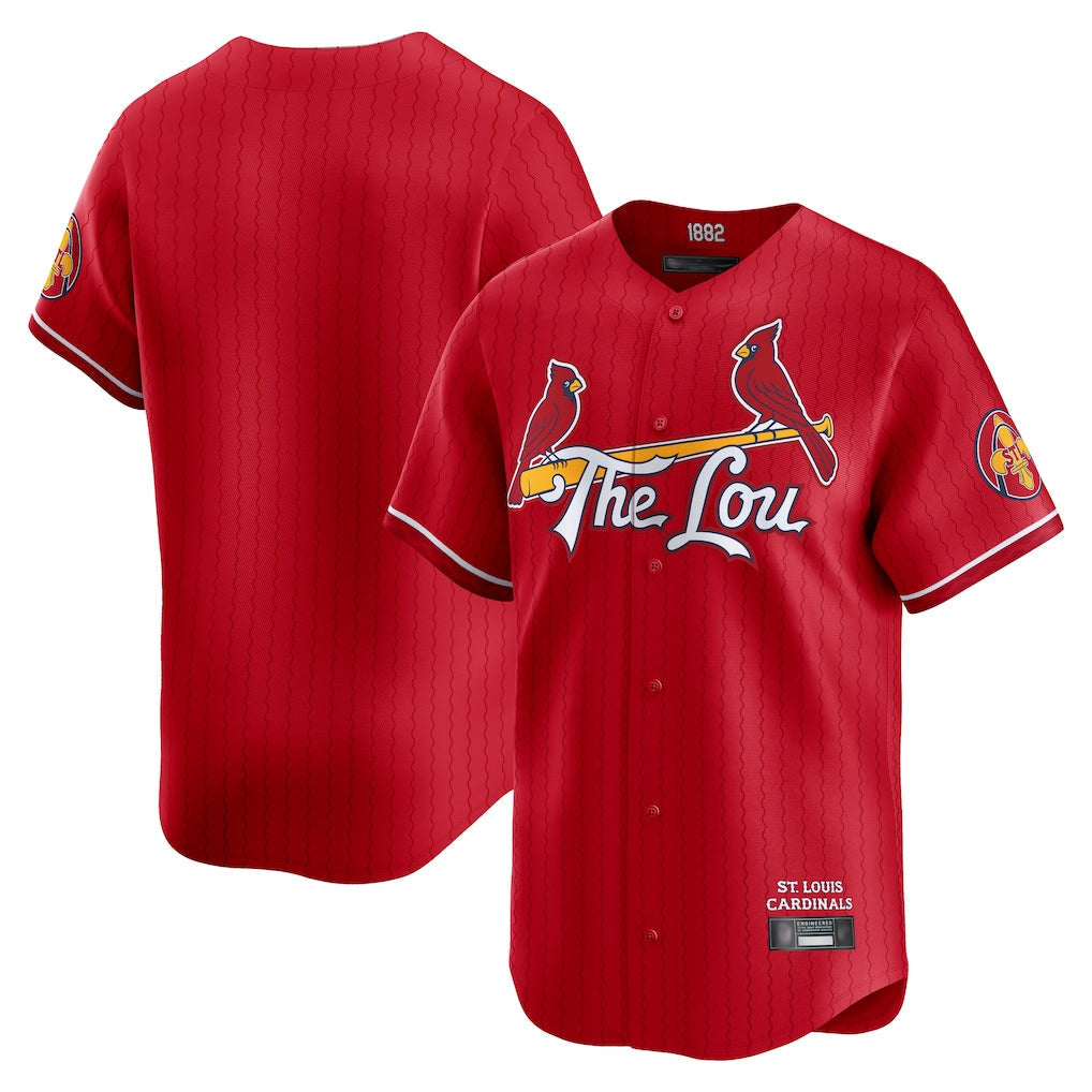 tocy St. Louis Cardinals Blank Player Red City Connect Limited Stitched Stitched Jerseys