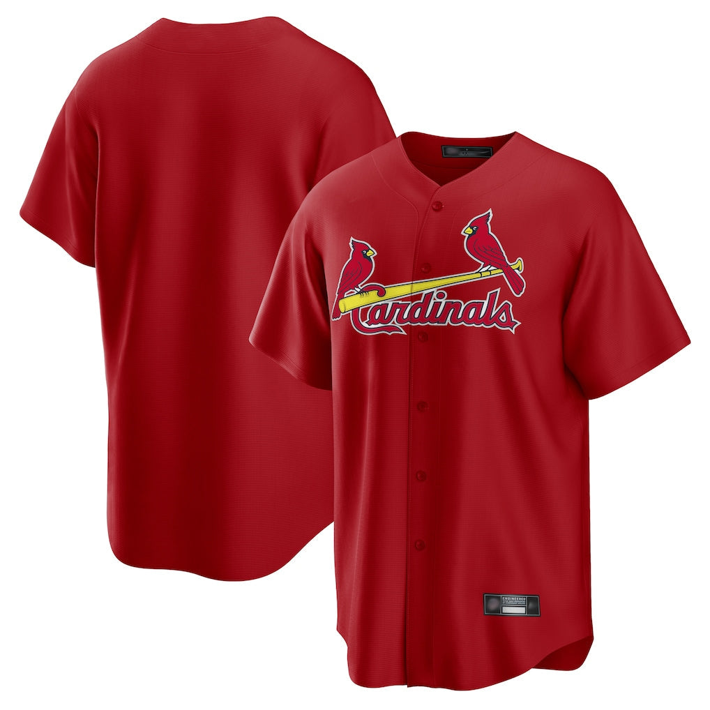 tocy St. Louis Cardinals Blank Player Red Home Game Stitched Jerseys