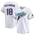 tocy T.Bay Rays #18 Shane McClanahan Player White City Connect Home Stitched Jerseys
