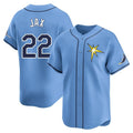 tocy T.Bay Rays #22 Griffin Jax Player Light Blue Home Limited Stitched Jerseys