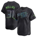 tocy T.Bay Rays #31 Cedric Mullins Player Black City Connect Home Limited Stitched Jerseys