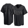 tocy T.Bay Rays #31 Cedric Mullins Player Black Home Game Stitched Jerseys