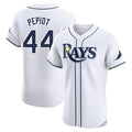 tocy T.Bay Rays #44 Ryan Pepiot Player White Home Limited Elite Stitched Jerseys