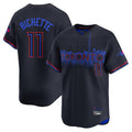 tocy T.Blue Jays #11 Bo Bichette Player Black City Connect Limited Home Stitched Jerseys