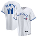 tocy T.Blue Jays #11 Bo Bichette Player White Home Limited Stitched Jerseys