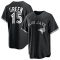 tocy T.Blue Jays #15 Chad Green Player Black City Connect Limited Stitched Jerseys
