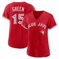 tocy T.Blue Jays #15 Chad Green Player Red Home Limited Stitched Jerseys
