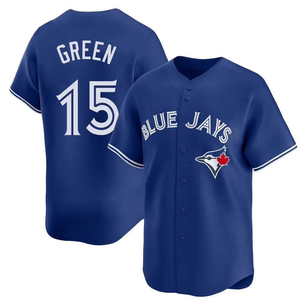 tocy T.Blue Jays #15 Chad Green Player Royal Home Limited Stitched Jerseys