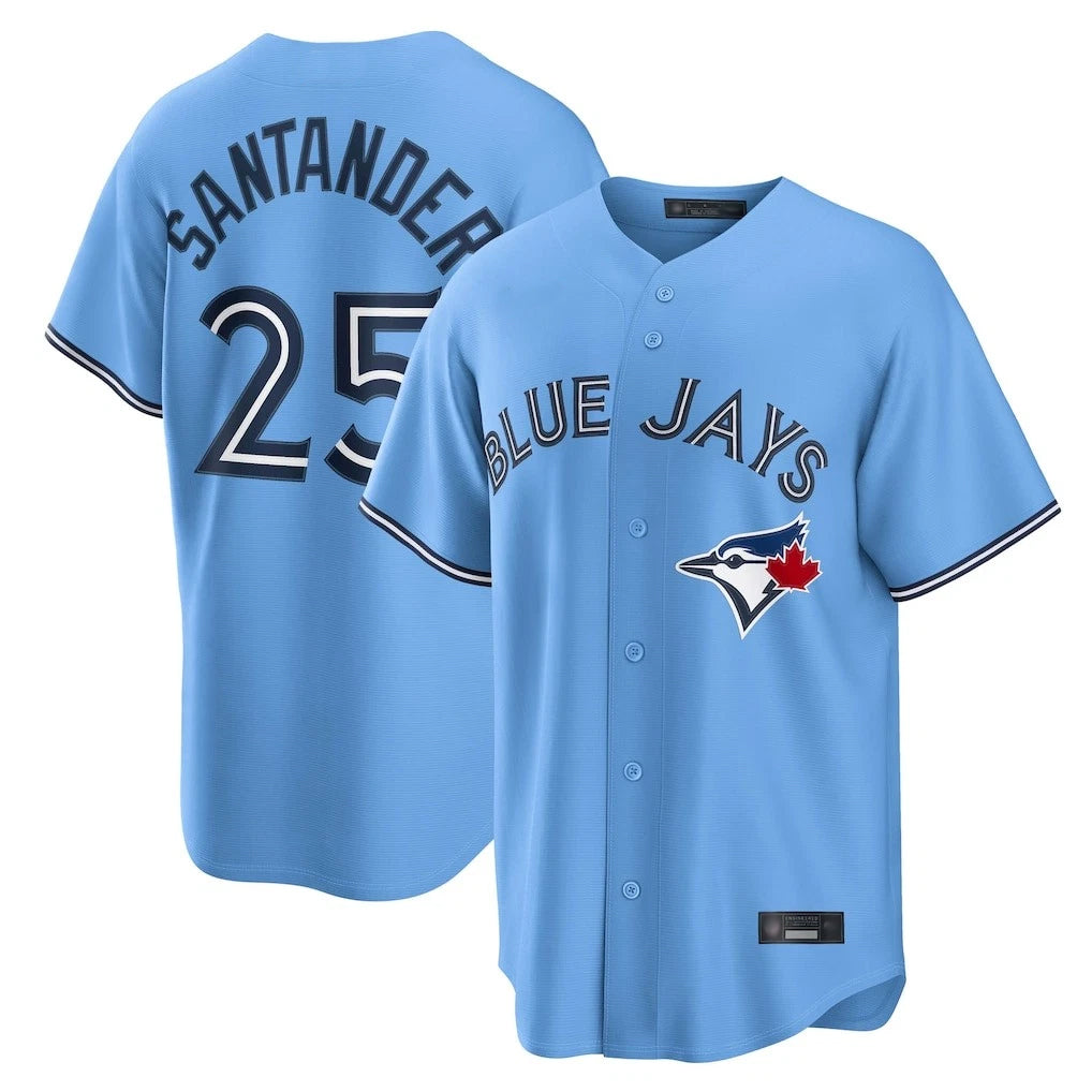 tocy T.Blue Jays #25 Anthony Santander Player Blue Home Limited Stitched Jerseys