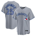 tocy T.Blue Jays #25 Anthony Santander Player Gray Home Limited Stitched Jerseys