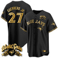 tocy T.Blue Jays #27 Vladimir Guerrero Jr Player Black 2025 American League All Stitched Jerseys