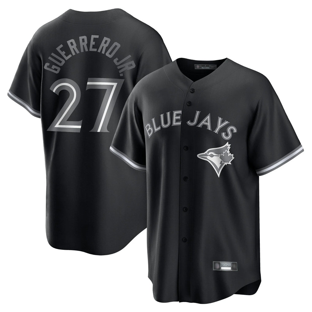 tocy T.Blue Jays #27 Vladimir Guerrero Jr Player Black City Connect Limited Stitched Jerseys