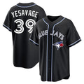 tocy T.Blue Jays #39 Trey Yesavage Player Black Home Game Stitched Jerseys