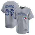 tocy T.Blue Jays #39 Trey Yesavage Player Gray Home Limited Stitched Jerseys