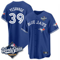 tocy T.Blue Jays #39 Trey Yesavage Player Royal 2025 World Series Limited All Stitched Jerseys
