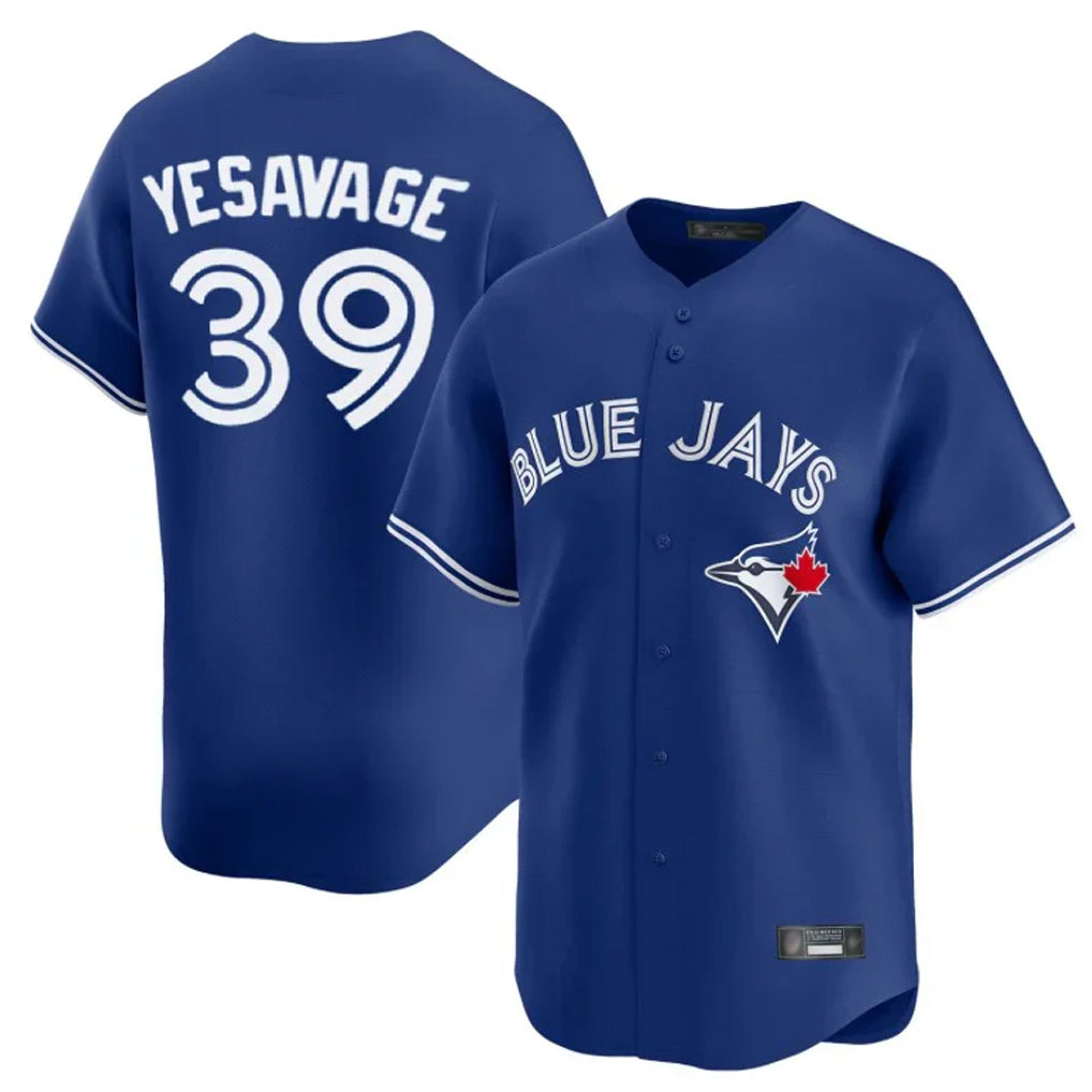 tocy T.Blue Jays #39 Trey Yesavage Player Royal Home Limited Stitched Jerseys