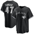 tocy T.Blue Jays #47 Addison Barger Player Black City Connect Limited Stitched Jerseys