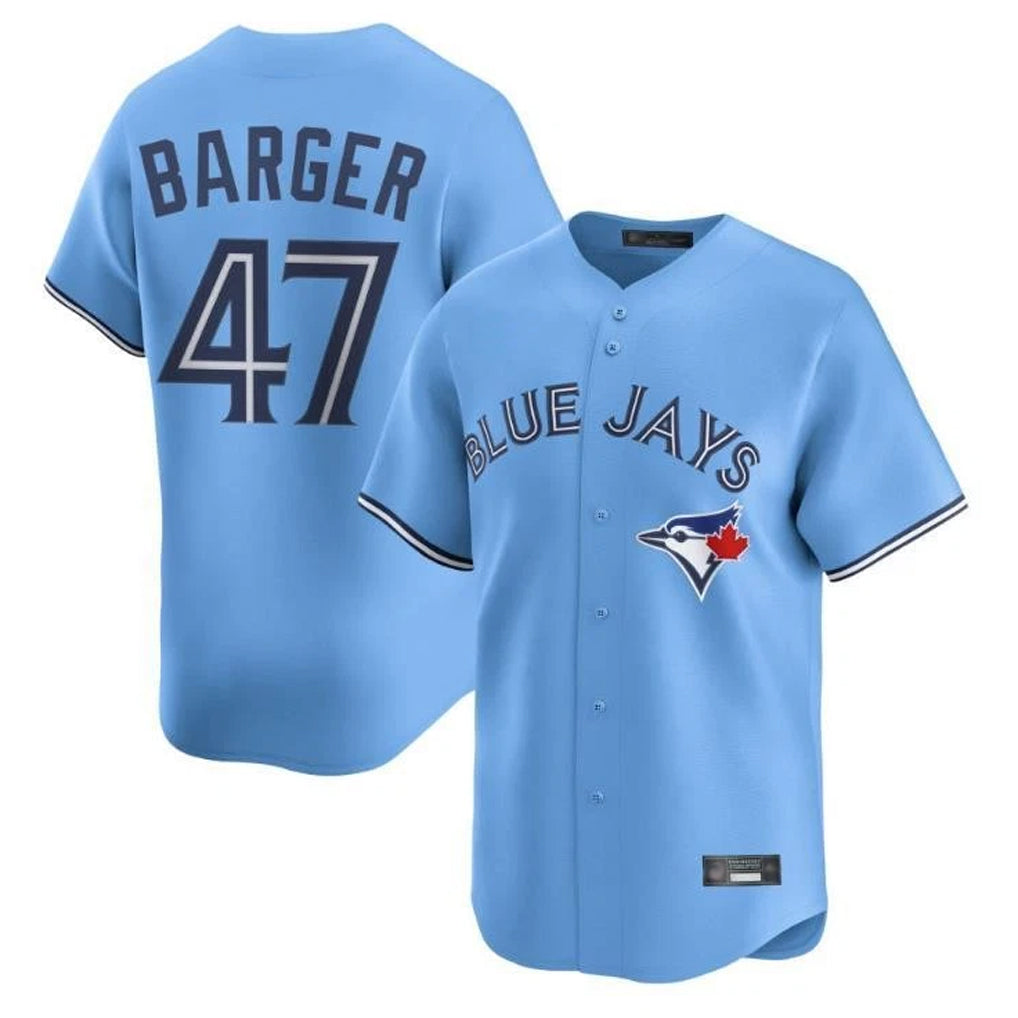 tocy T.Blue Jays #47 Addison Barger Player Blue Replica Stitched Jerseys