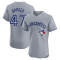 tocy T.Blue Jays #47 Addison Barger Player Gray Elite Limited Stitched Jerseys