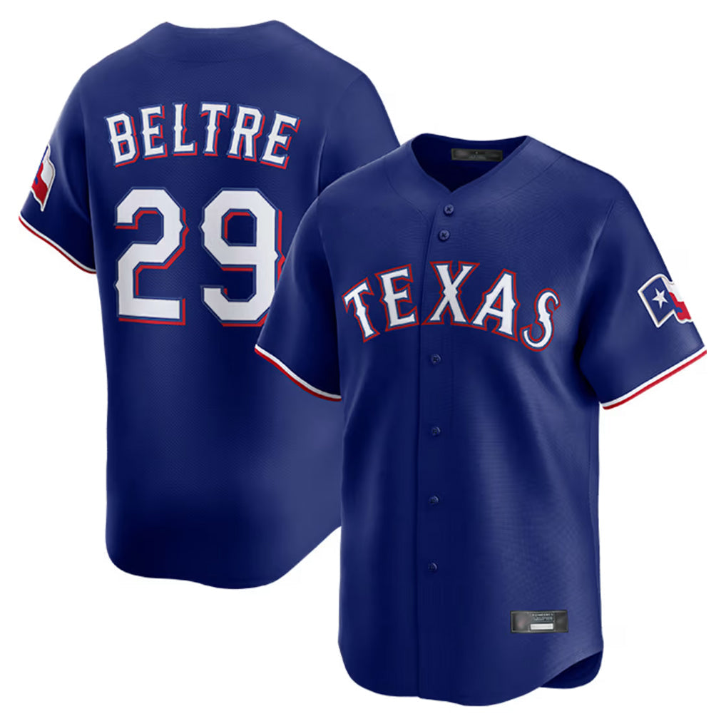 tocy T.Rangers #29 Adrian Beltre Player Royal Home Limited Stitched Jerseys