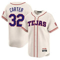 tocy T.Rangers #32 Evan Carter Player Cream 2026 City Connect Premier Stitched Stitched Jerseys