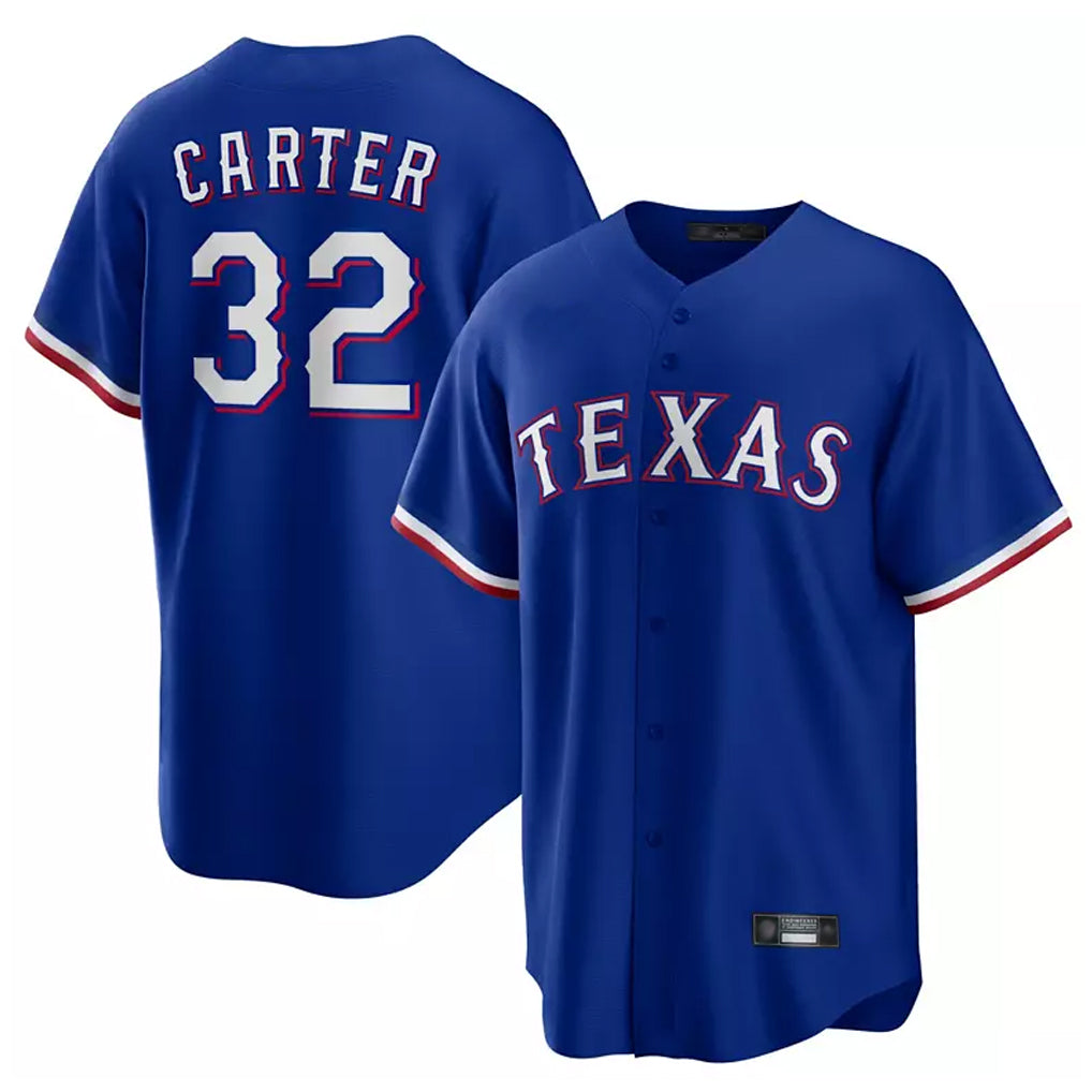 tocy T.Rangers #32 Evan Carter Player Royal Home Limited Stitched Jerseys