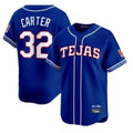 tocy T.Rangers #32 Evan Carter Player Royal 2026 City Connect Premier Stitched Jerseys