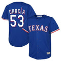 tocy T.Rangers #53 Adolis Garcia Player Royal Home Limited Stitched Jerseys