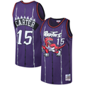 tocy T.Raptors #15 Vince Carter Mitchell & Ness Purple 199899 Big & Tall Hardwood Classics Swingman Jerseys