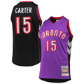 tocy T.Raptors #15 Vince Carter Mitchell & Ness Purple 19992000 Hardwood Classics Authentic Jerseys