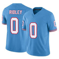Tocy T.Titans #0 Calvin Ridley Player Light Blue Limited Vapor F.U.S.E. Home Game Stitched Jerseys