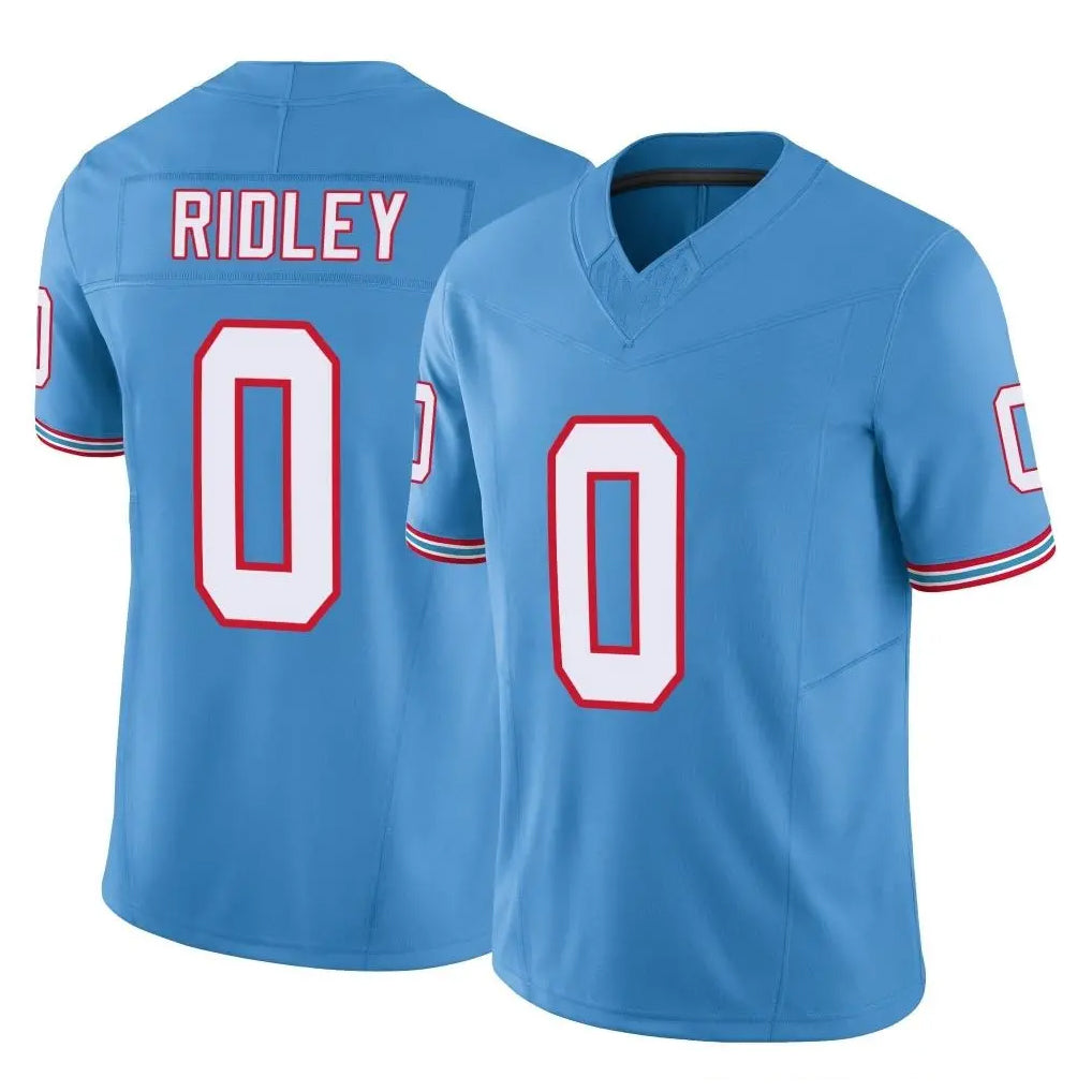 Tocy T.Titans #0 Calvin Ridley Player Light Blue Limited Vapor F.U.S.E. Home Game Stitched Jerseys