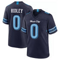 Tocy T.Titans #0 Calvin Ridley Player Navy 2026 Rivalries Collection Home Game Stitched Jerseys