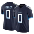 tocy T.Titans #0 Calvin Ridley Player Navy Vapor F.U.S.E. Limited Stitched Jerseys