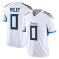 Tocy T.Titans #0 Calvin Ridley Player White 2025 Vapor Limited Home Game Stitched Jerseys
