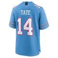 tocy T.Titans #14 Carnell Tate Light Blue 2026 Draft First Round Pick No. 4 Team Game Stitched Jerseys