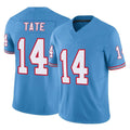 Tocy T.Titans #14 Carnell Tate Player Light Blue Limited Vapor F.U.S.E. Home Game Stitched Jerseys