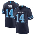 Tocy T.Titans #14 Carnell Tate Player Navy 2026 Rivalries Collection Home Game Stitched Jerseys