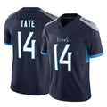 Tocy T.Titans #14 Carnell Tate Player Navy Limited Vapor F.U.S.E. Home Game Stitched Jerseys