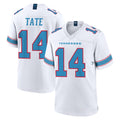 Tocy T.Titans #14 Carnell Tate Player White 2026 Game Home Stitched Jerseys