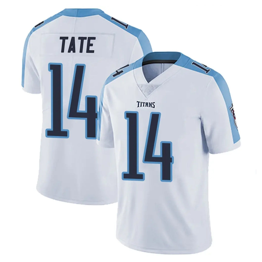 Tocy T.Titans #14 Carnell Tate Player White Limited Vapor Untouchable Home Game Stitched Jerseys