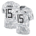 Tocy T.Titans #15 Keldric Faulk Player Arctic Camo Limited Salute to Service Home Game Stitched Jerseys