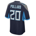 tocy T.Titans #20 Tony Pollard Navy Game Player Jersey Stitched Jersey
