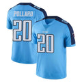 Tocy T.Titans #20 Tony Pollard Player Light Blue Limited Color Rush Home Game Stitched Jerseys