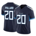 Tocy T.Titans #20 Tony Pollard Player Navy Limited Vapor F.U.S.E. Home Game Stitched Jerseys