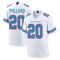 Tocy T.Titans #20 Tony Pollard Player White 2026 Game Home Stitched Jerseys