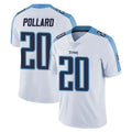 Tocy T.Titans #20 Tony Pollard Player White Limited Vapor Untouchable Home Game Stitched Jerseys