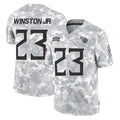 Tocy T.Titans #23 Kevin Winston Jr. Player Arctic Camo Limited Salute to Service Home Game Stitched Jerseys