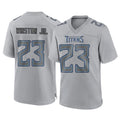 Tocy T.Titans #23 Kevin Winston Jr. Player Gray Atmosphere Fashion Home Game Stitched Jerseys