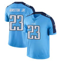 Tocy T.Titans #23 Kevin Winston Jr. Player Light Blue Limited Color Rush Home Game Stitched Jerseys